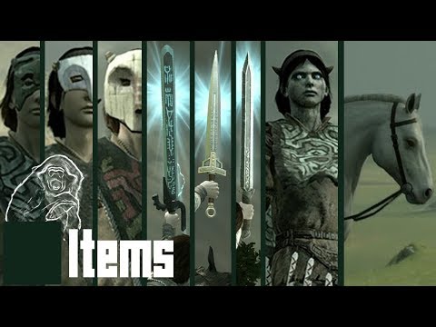 Items Showcase , Shadow of the Colossus PS4 Remake