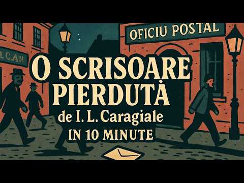 O scrisoare pierdută de I. L. Caragiale | Rezumat in 10 minute