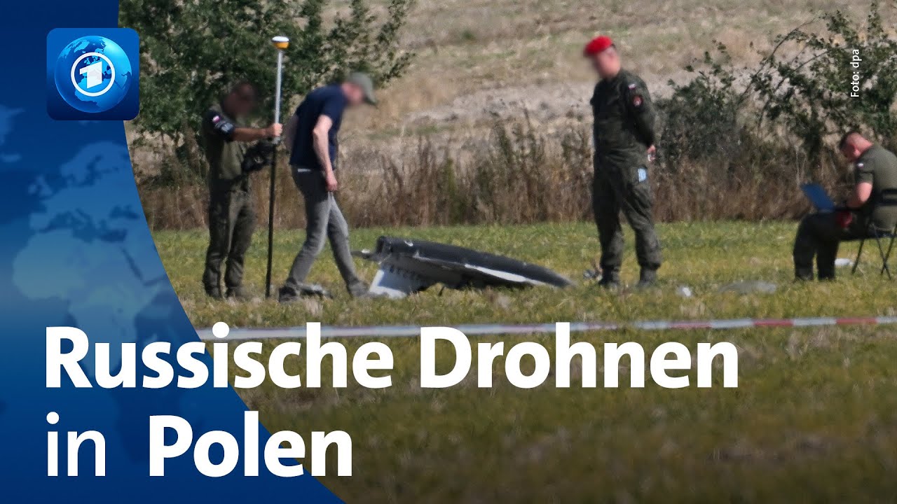 Russische Kampfdrohnen in Polen – Reaktionen
