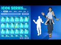 ALL NEW ICON SERIES DANCE & EMOTES IN FORTNITE! #9
