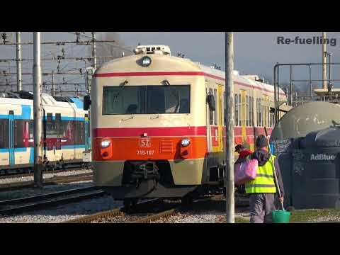 Trains Slovenia 2023 - Ljubljana Central - Part 2 of 2 / 4K