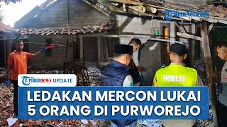 Ledakan Mercon Lukai 5 Orang dan Hancurkan Rumah di Purworejo, Terjadi saat Korban Racik Bahan