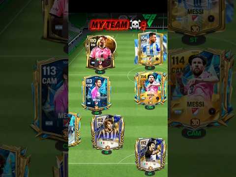 Highest rated Team in FC mobile? #fcmobile #fifa #messi