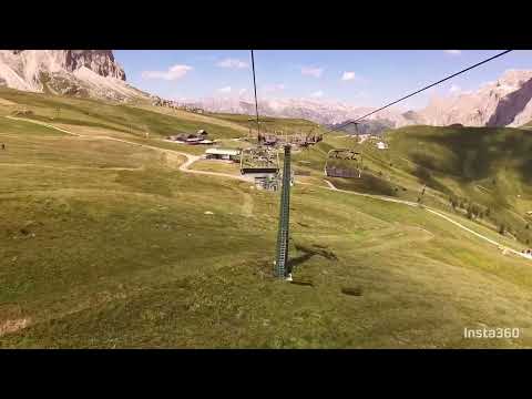 DISCESA INTEGRALE ESTIVA DELLA SEGGIOVIA RODELLA - DES ALPES