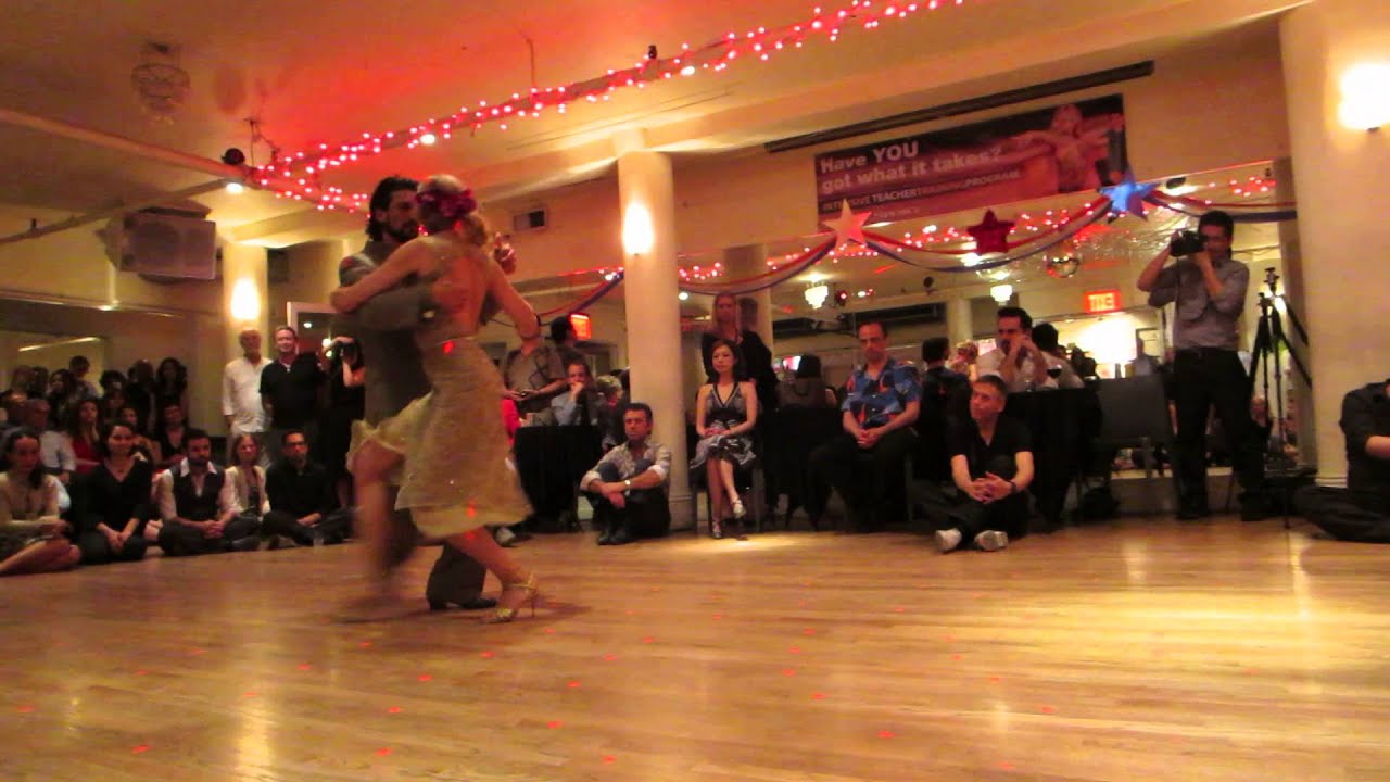 Eugenia Parrilla and Yanick Wyler @ Tango Nocturne performance 1 NYC 2015