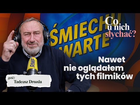 BYŁ PIERWSZYM POLSKIM STANDUPEREM? Tadeusz Drozda opowiada, co pamięta z czasów "Śmiechu warte!"