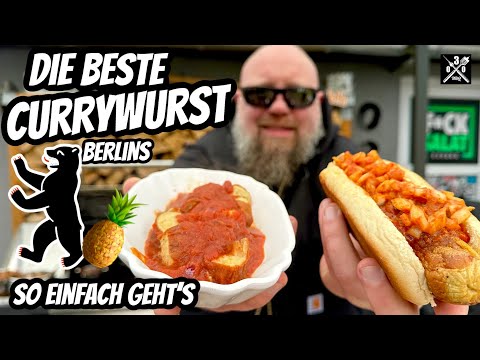 Berliner Currywurst I So geht die BESTE und die einfachste - 030 BBQ