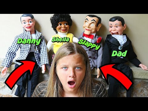 Slappy's Family Is Back! Attack of The Dummies! Goosebumps In Real Life