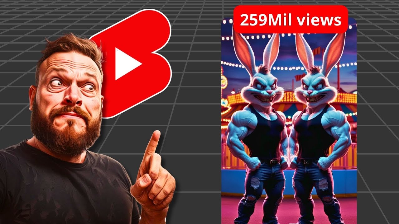 Como criar SHORTS virais de animais com IA!