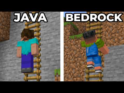 72 Diferencias entre Minecraft Java vs Bedrock