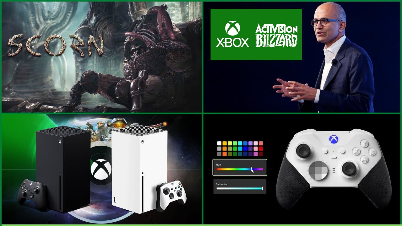 Scorn difficile à développer sur Xbox Series S, Xbox Series X blanche, Xbox Activision Blizzard