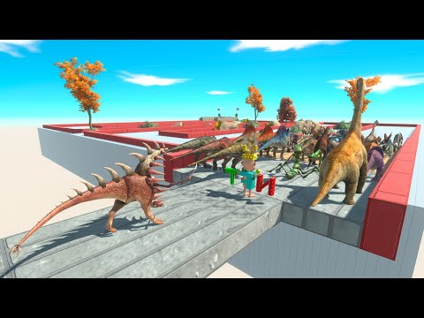 All Units Escape from the Bone Alien - Animal Revolt Battle Simulator