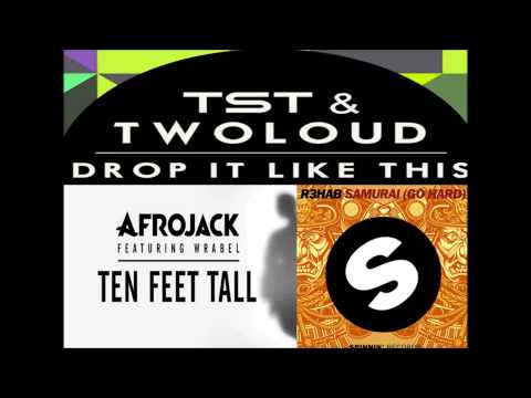 Afrojack vs. TST & Twoloud vs.  R3hab - Drop It Ten Feet Samurai (RYNNO Mashup)