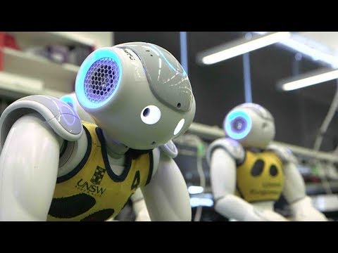 Australia’s robot footballers go for gold at RoboCup