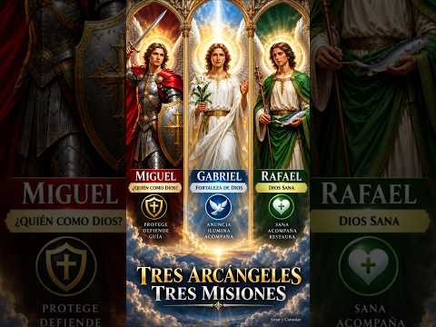 Tres Arcángeles Tres Misiones - San Miguel - San Gabriel - San Rafael