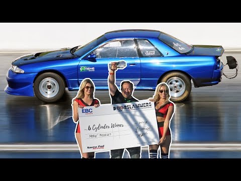 6 Cylinder Class at Doorslammers 2018 - Santa Pod Raceway