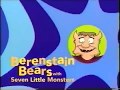 PBS Kids Pinball Berenstain Bears Seven Little Monsters 2003 HQ