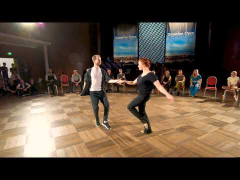 Attila Kobori & Matilda Tuomela - 3rd place All-Stars Jack&Jill - Bavarian Open 2019