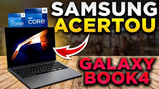 Samsung Galaxy Book4 com Intel Core 13ª geração | Review Honesto: Intermediário Vale a Pena?