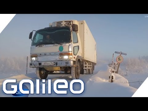 The coldest street in the world | Galileo | ProSieben