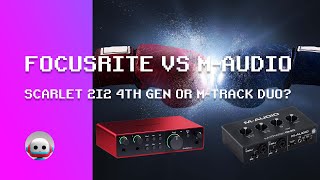 Video thumbnail for Best Audio interface: Focusrite Scarlet 2i2 vs M-Audio M-Track Duo by TimTechNews