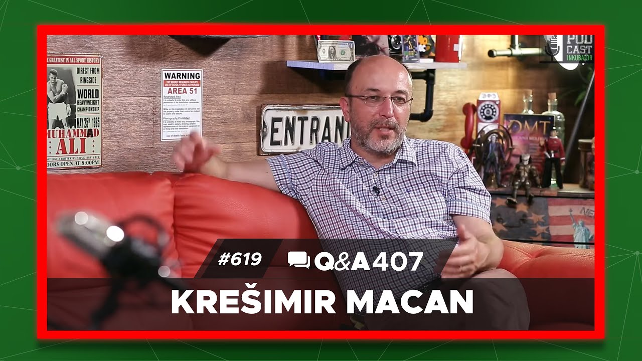 Podcast Inkubator #619 Q&A 407 - Krešimir Macan