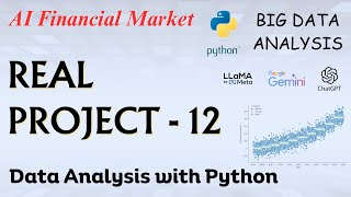 Real Project – 12 | AI' Financial Market Data Analysis | Python Coding for Data Science #python