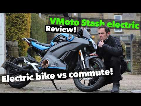 VMoto Stash full ride review | Electric motorbike vs commute