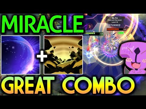 Miracle- Dota 2 [Faceless Void] Great Combo with ULT SandKing