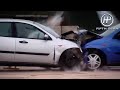 Head to Head Crash at 30mph: What Happens? | Fifth Gear
