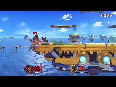 Smash Ultimate: Snake (OutcastAutumn) vs. Simon