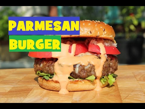 Recette burger au parmesan