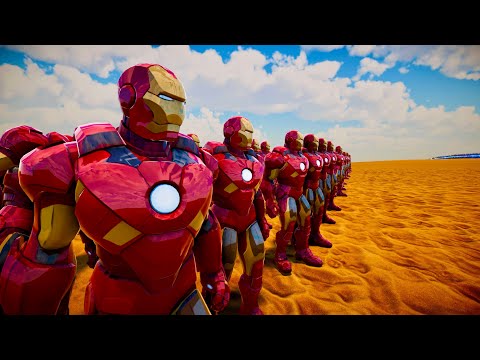 20 MILLION JEDI KNIGHTS vs 500 IRON MAN | UEBS 2