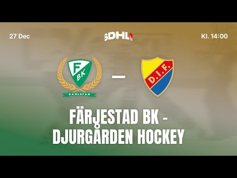 SDHL: Färjestad BK - Djurgården Hockey | Löfbergs Arena | Säsong 25/26