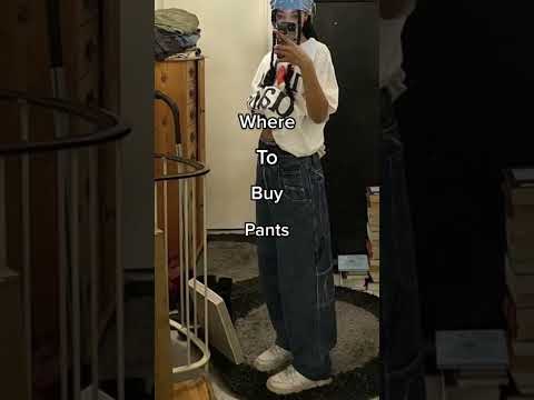 Pants / Streetwear / Y2K / CyberY2K / Jeans