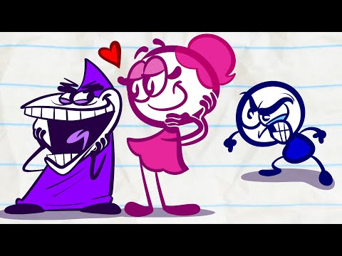 Pencilmate's Too NOISY! | Animated Cartoons Characters | Animated Short Films | Pencilmation