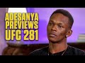 Israel Adesanya UFC 281 Interview: Fighting Alex Pereira, responding to recent critics | ESPN MMA