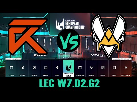 Excel vs Vitality ► LEC W7.D2.G2 ► Spring ► XL vs VIT