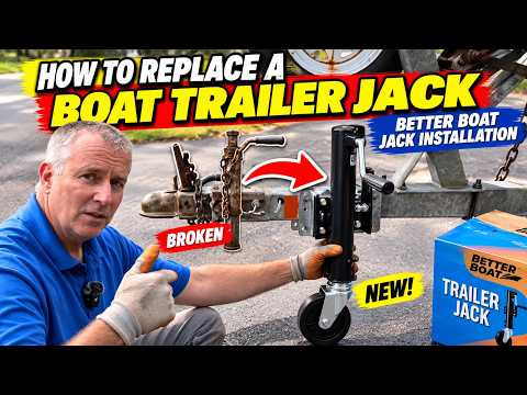 How to Replace a Boat Trailer Jack | Better Boat Jack Installation