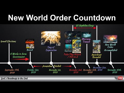 NEW WORLD ORDER Countdown - The Evil Plan starts October 31st and is Shown In Plain Sight Video