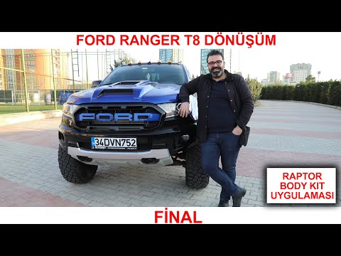 Ford Ranger T8 Dönüşüm Raptor Body Uygulaması - Final