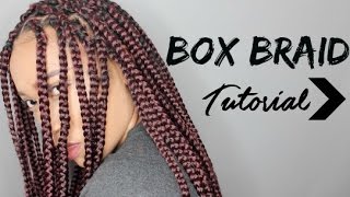 Box braid Tutorial | Protective Style