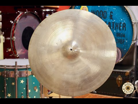 1960s Beverley 24" Ride Cymbal 2540