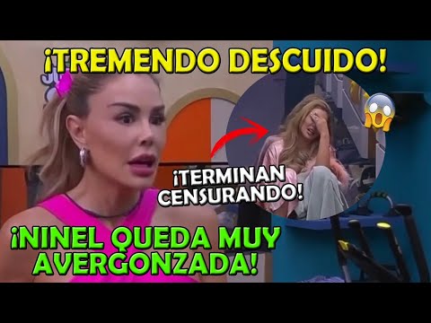 Ninel has a HUGE wardrobe malfunction!! | #LaCasaDeLosFamososMx