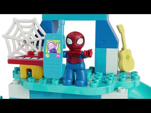Gambar LEGO Duplo Team Spidey Webquarters Set 65 pcs 10464 - Mix