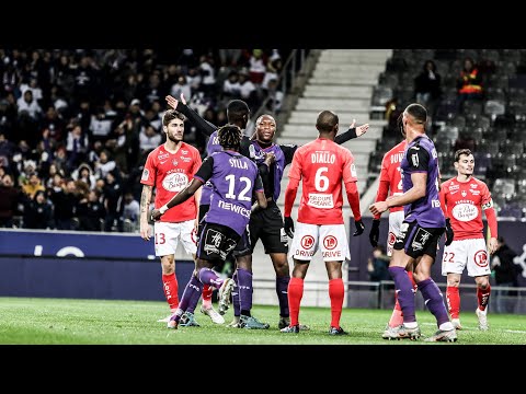 Le doublé de Bafodé Diakité face au Stade Brestois vu du bord terrain