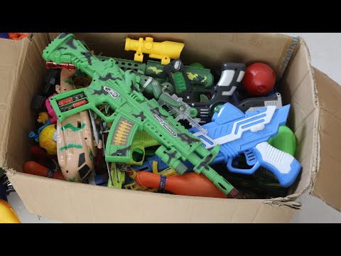 Hacker Weapon Box! Explosives and Dangerous Toy Guns - Sharp Karambit Knives - Box of Toy Guns