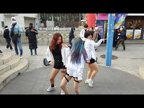 20200209 홍대 언제나 새로운 댄스팀 디엠(diem) 버스킹 02 - Kill This Love _ BLACKPINK