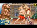 Street Fighter II Champion Edition Sagat Arcade JPN 1992 4K 60FPS