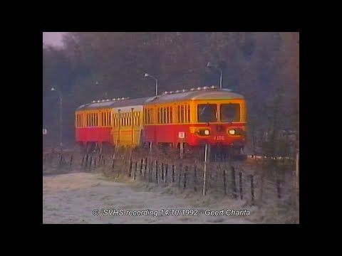 (41) NMBS-SNCB – L82 Aalst-Burst, Vijfhuizen, Erpe-Mere, Bambrugge, 1991, 92 & 93